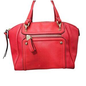 Juicy Couture Style 600 Vegan Leather Red Handbag